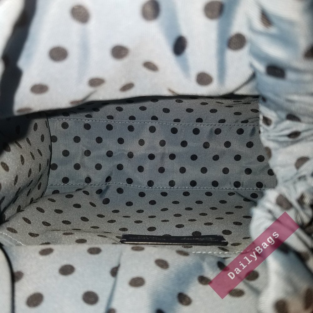 NWT KATE SPADE 100% AUTHENTIC ALICE SHOPPER DISNEY BLUE NAVY SMALL BAG - Picture 15 of 15